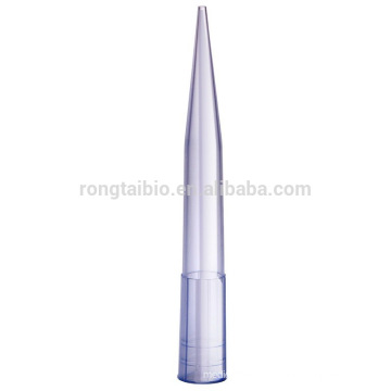 Rongtaibio 1 ml blue plastic micro Conseils pour pipettes pour consommables de laboratoire